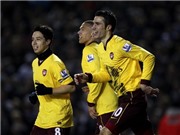 Bóng đá anh, ngoại hạng anh, lịch thi đấu euro 2012, Leeds - Arsenal 1-3: Elland Road không có "địa chấn"